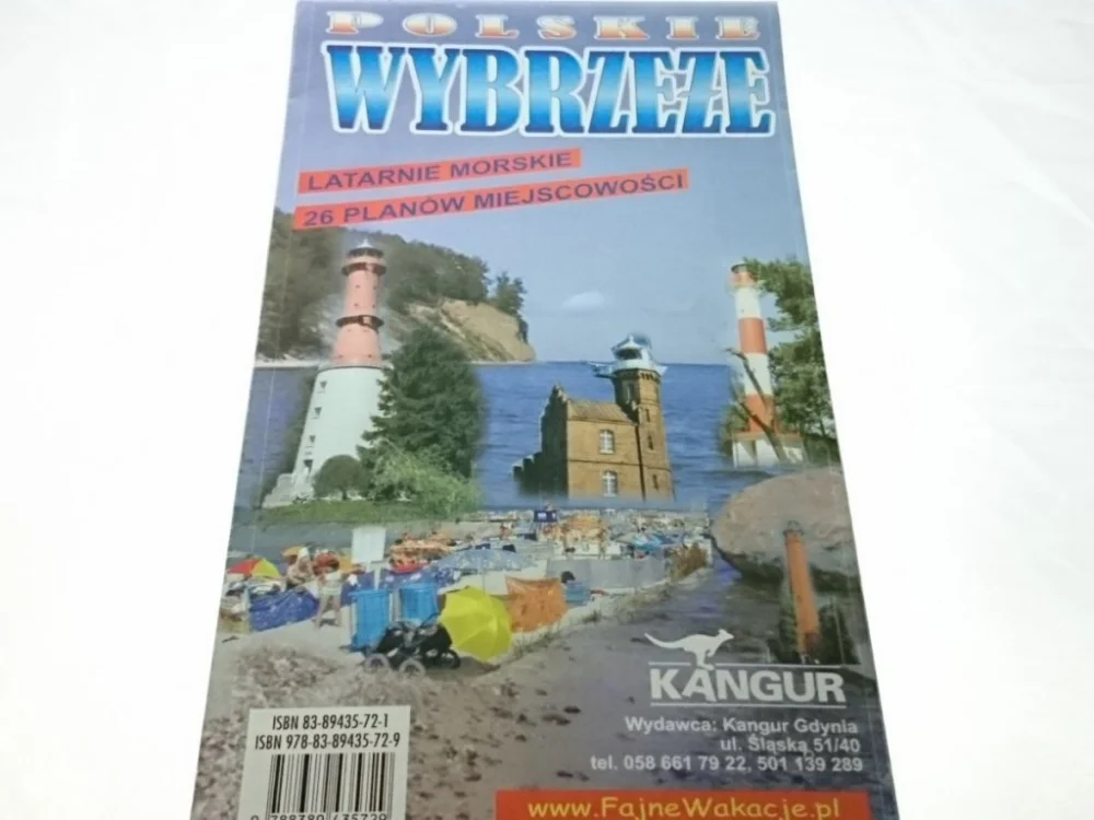 POLSKIE WYBRZEŻE. LATARNIE MORSKIE. 26 PLANÓW Ekspresowa dostawa