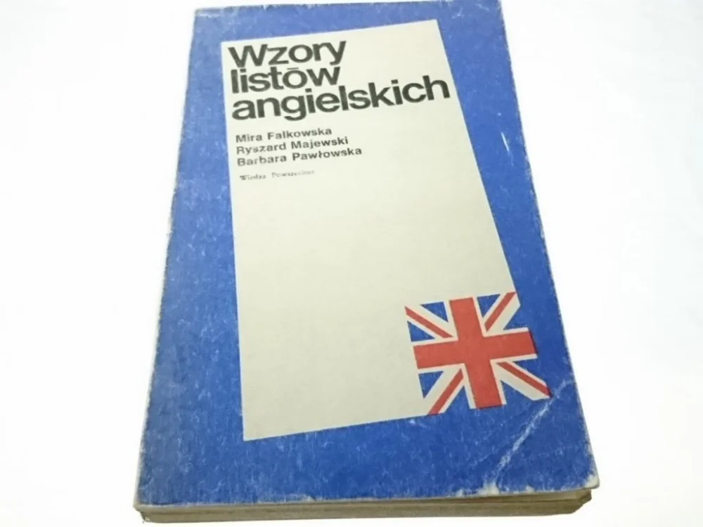 WZORY LISTÓW ANGIELSKICH - Mira Falkowska 1983 Wyjątkowa oferta