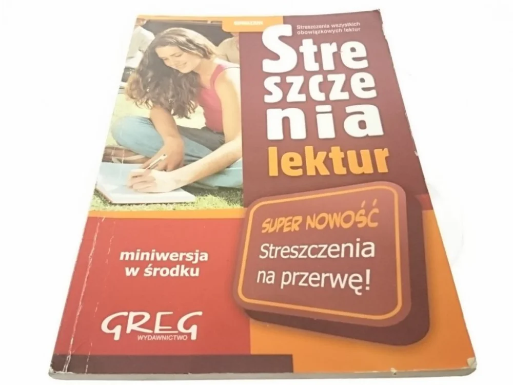 STRESZCZENIA LEKTUR. GIMNAZJUM Kup teraz