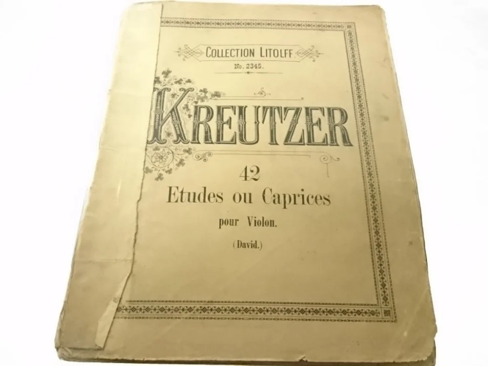 Dostępne od ręki 42 ETUDES OU CAPRICES POUR VIOLON KREUTZER