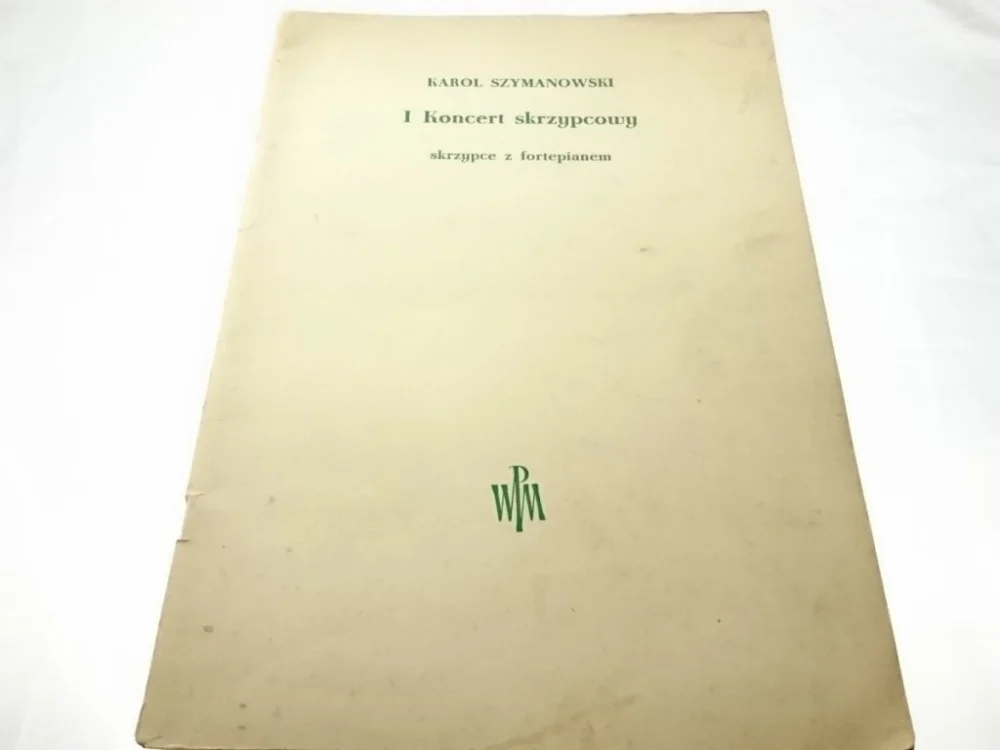 Bestseller I KONCERT SKRZYPCOWY - KAROL SZYMANOWSKI 1953