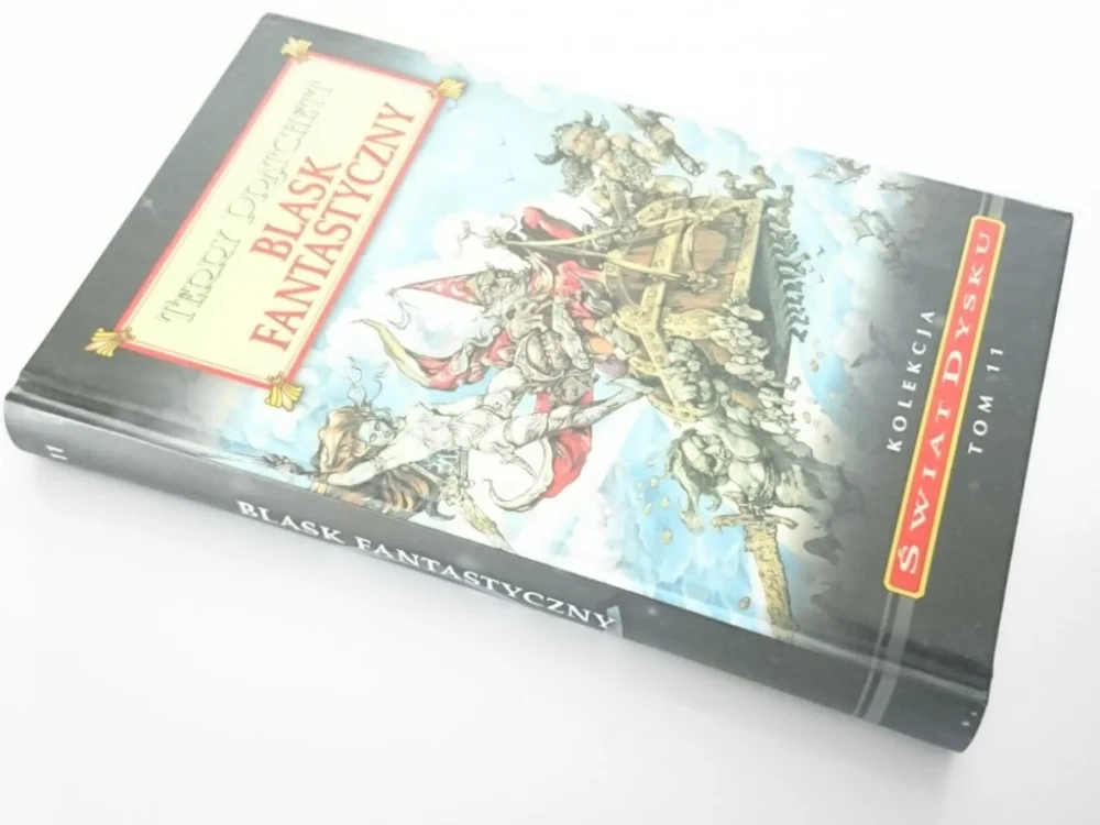 ŚWIAT DYSKU TOM 11 BLASK FANTASTYCZNY - Pratchett Szybka wysyłka