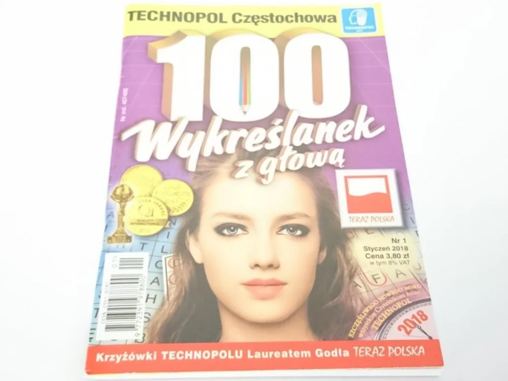 Oferta 100 WYKREŚLANEK Z GŁOWĄ NR 1 STYCZEŃ 2018