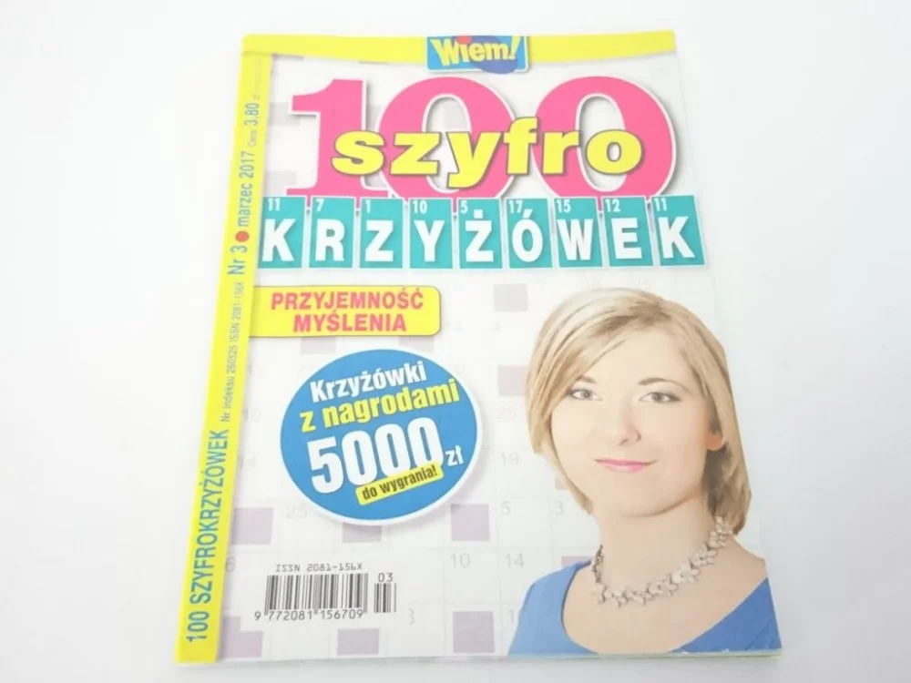 Rabat 100 SZYFRO KRZYŻÓWEK NR 3 MARZEC 2017
