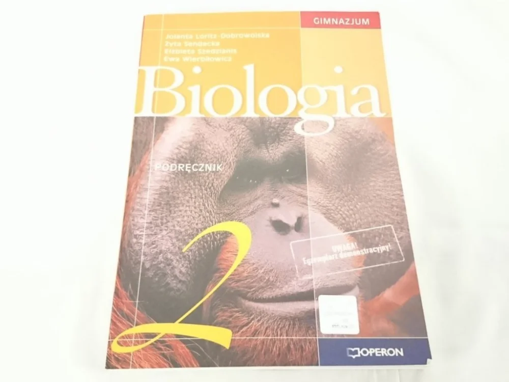 Promocja BIOLOGIA. PODRĘCZNIK KLASA 2 - Loritz-Dobrowolska