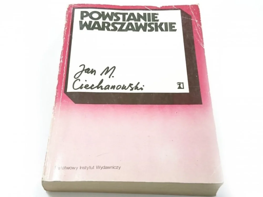 Kup online POWSTANIE WARSZAWSKIE - Jan M. Ciechanowski 1984