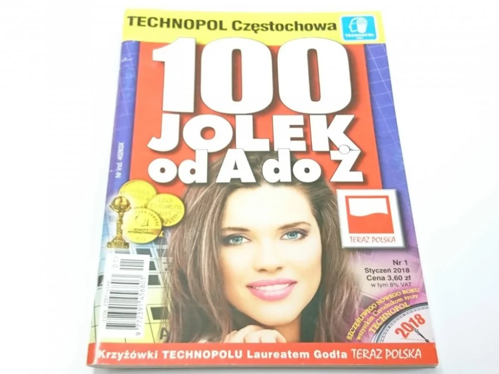 Szybka wysyłka 100 JOLEK OD A DO Z NR 1 STYCZEŃ 2018