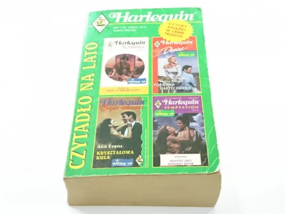 Nie przegap HARLEQUIN NR 1 (3) 1998 CZYTADŁO NA LATO