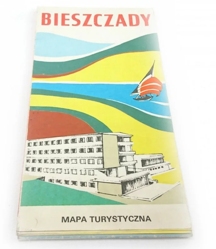BIESZCZADY. MAPA TURYSTYCZNA 1978 Najlepsza cena