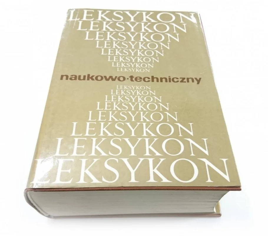 LEKSYKON NAUKOWO-TECHNICZNY 1984 Tylko dziś