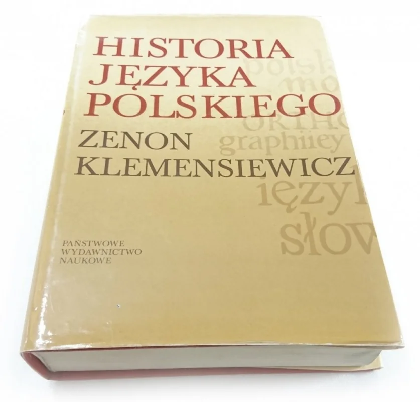 Taniej HISTORIA JĘZYKA POLSKIEGO Zenon Klemensiewicz 1976
