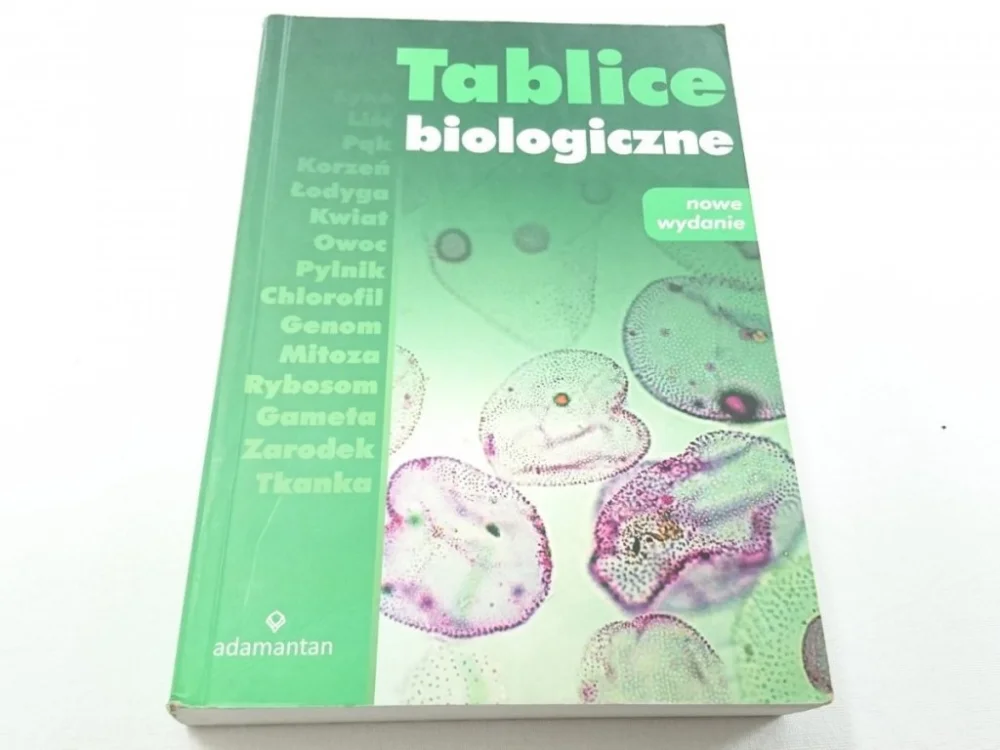 Bestseller TABLICE BIOLOGICZNE 2008