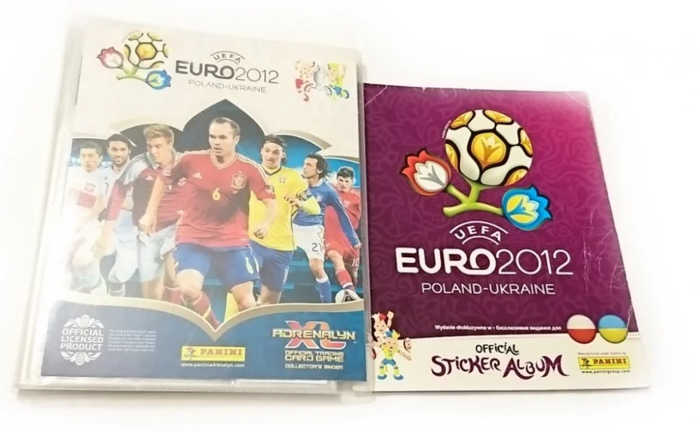 Cena promocyjna UEFA EURO 2012 POLAND-UKRAINE. ALBUM Z KARTAMI I NAKLEJKAMI