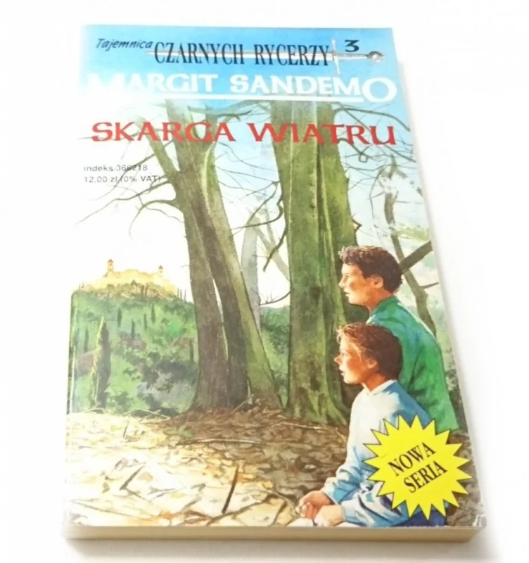 TAJEMNICA CZARNYCH RYCERZY TOM 3 SKARGA WIATRU Tani