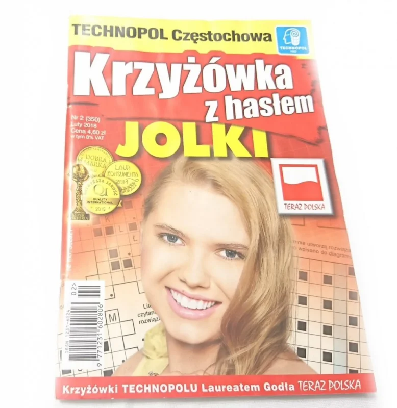 KRZYŻÓWKA Z HASŁEM JOLKI NR 2 (350) LUTY 2018 Najlepsza cena