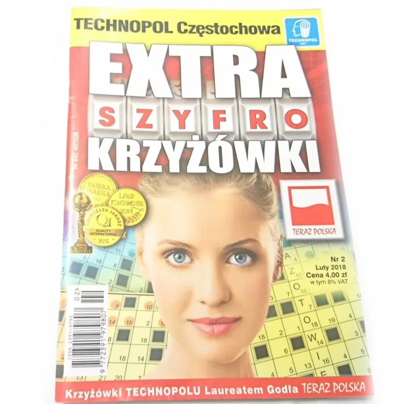 Promocja EXTRA SZYFRO KRZYŻÓWKI NR 2 LUTY 2018