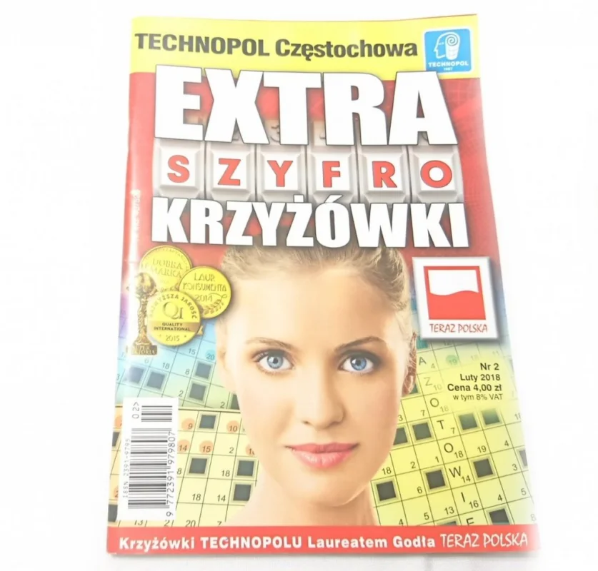 Nie przegap EXTRA SZYFRO KRZYŻÓWKI NR 2 LUTY 2018