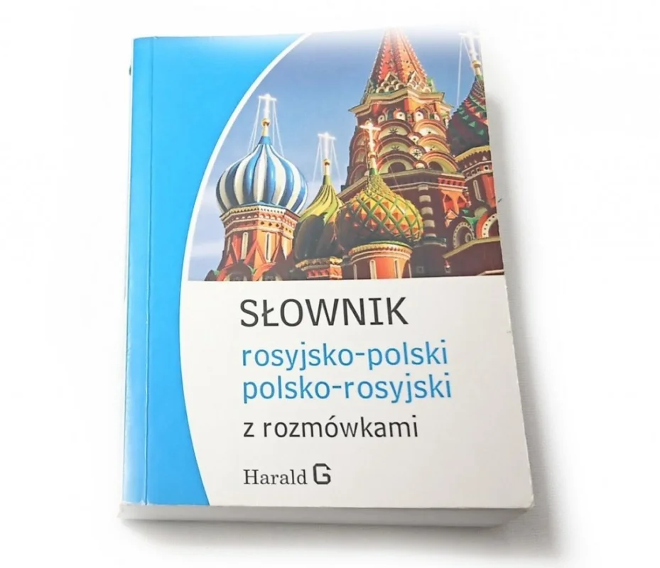 Dostępne od ręki SŁOWNIK ROSYJSKO-POLSKI POLSKO-ROSYJSKI Z ROZMÓWKAMI