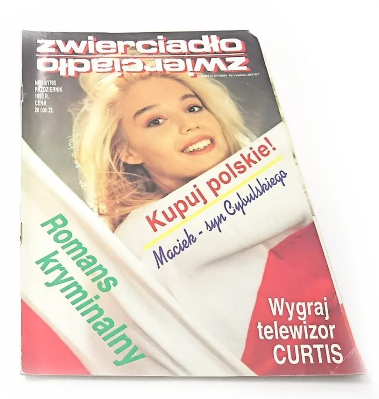ZWIERCIADŁO NR 10/1765 PAŹDZIERNIK 1993 Ograniczona ilość