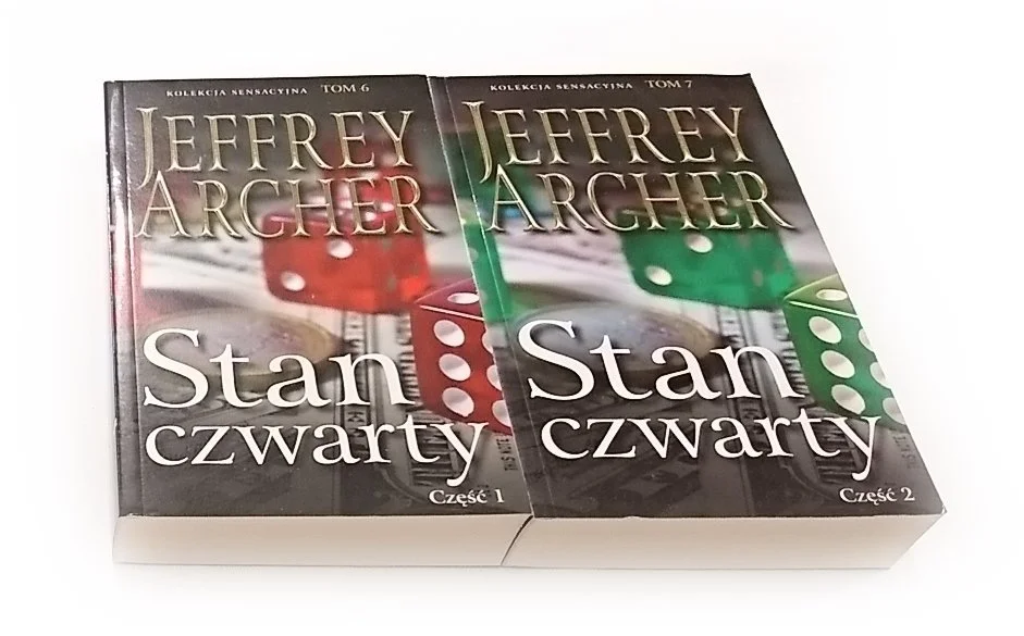 Szybka wysyłka STAN CZWARTY CZĘŚĆ 1 i 2 - Jeffrey Archer 2015