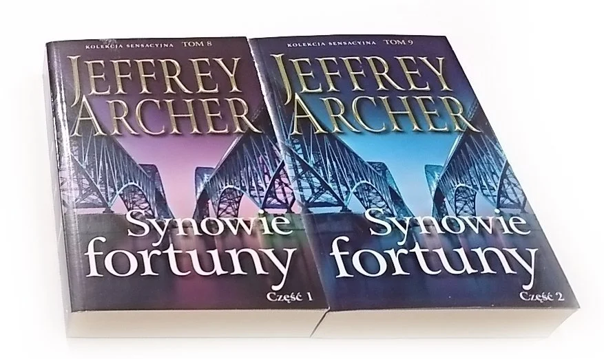 Wyjątkowa oferta SYNOWIE FORTUNY CZĘŚĆ 1 i 2 - Jeffrey Archer 2015