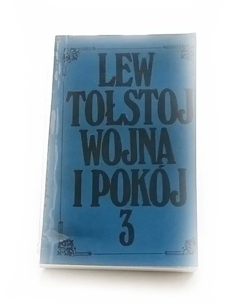 WOJNA I POKÓJ TOM 3 - Lew Tołstoj 1979 Obniżka ceny