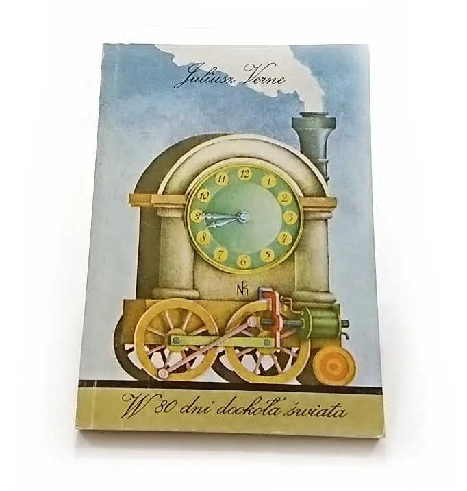 Wyjątkowa oferta W 80 DNI DOOKOŁA ŚWIATA - Juliusz Verne 1989