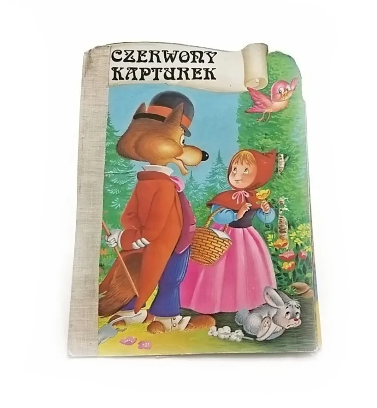 Premium CZERWONY KAPTUREK. KSIĄŻKA ROZKŁADANKA 1991