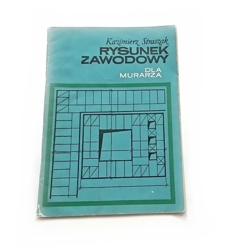RYSUNEK ZAWODOWY DLA MURARZA - K. Straszak 1986 Super okazja