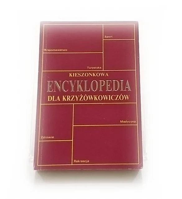 Okazja KIESZONKOWA ENCYKLOPEDIA DLA KRZYŻÓWKOWICZÓW 1992