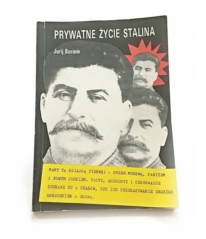 Super okazja PRYWATNE ŻYCIE STALINA - Jurij Boriew 1989