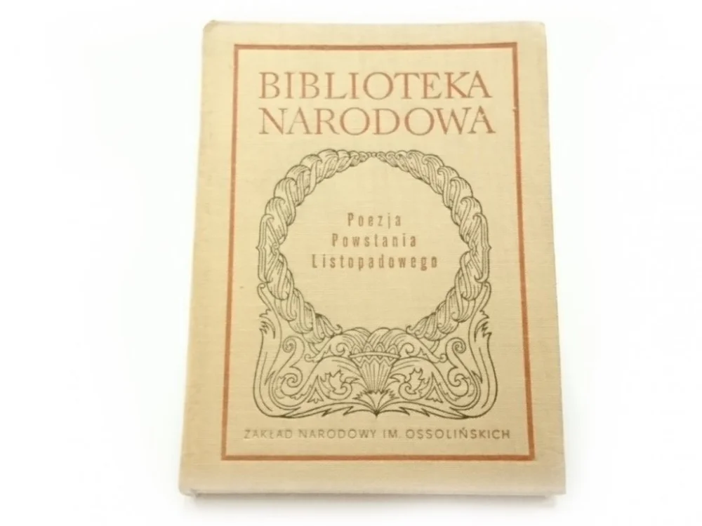Ograniczona ilość POEZJA POWSTANIA LISTOPADOWEGO - Zieliński 1971