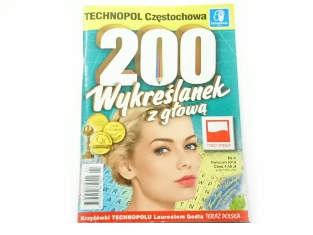 200 WYKREŚLANEK Z GŁOWĄ NR 4 KWIECIEŃ 2018 Oferta limitowana