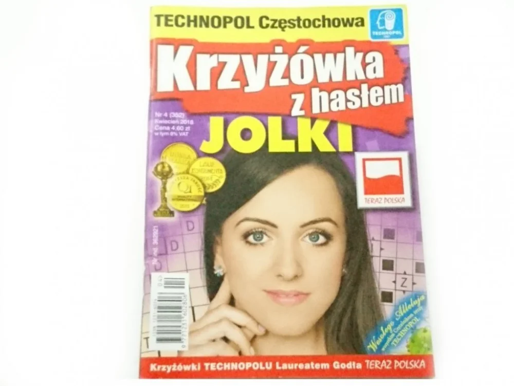 KRZYŻÓWKA Z HASŁEM JOLKI NR 4 (352) KWIECIEŃ 2018 Bezpieczne zakupy