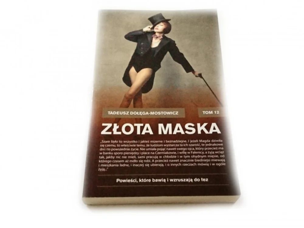 ZŁOTA MASKA - Tadeusz Dołęga-Mostowicz Taniej