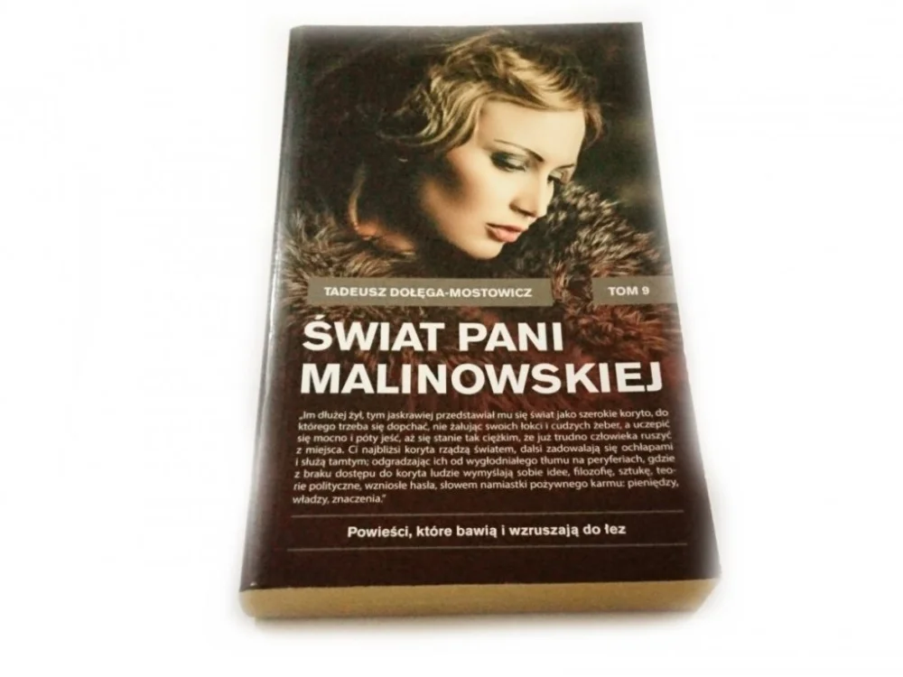 Szybka wysyłka ŚWIAT PANI MALINOWSKIEJ - Tadeusz Dołęga Mostowicz