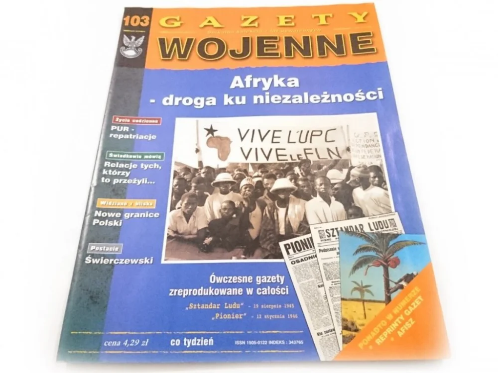 GAZETY WOJENNE NR 103 AFRYKA - DROGA KU NIEZALEŻNOŚCI Oferta