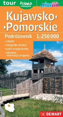 Obniżka ceny KUJAWSKO-POMORSKIE PODRŹOWNIK 1:250 000