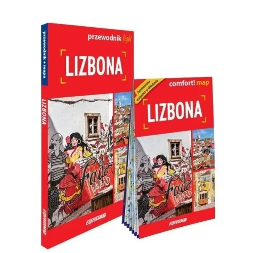LIZBONA LIGHT: PRZEWODNIK + MAPA W.2025 Tylko dziś