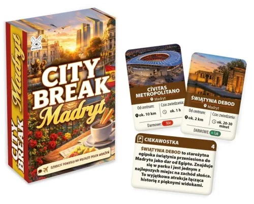 MADRYT - CITY BREAK. MINI PRZEWODNIK Darmowy zwrot