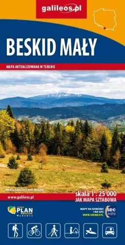 Bezpieczne zakupy MAPA - BESKID MAŁY 1:25 000, PRACA ZBIOROWA
