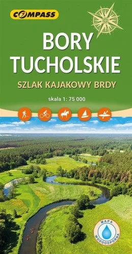 Nowość MAPA - BORY TUCHOLSKIE 1:75 000, PRACA ZBIOROWA
