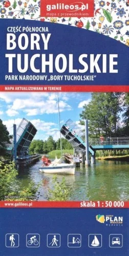 Tani MAPA - BORY TUCHOLSKIE-CZĘś膯 PŁNOCNA-PN
