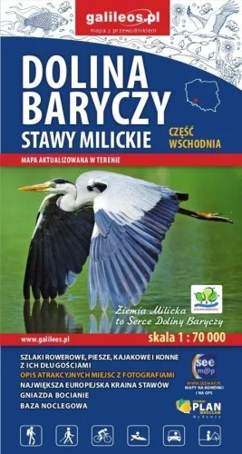 Ostatnie sztuki MAPA - DOLINA BARYCZY, CZĘś膯 WSCHODNIA 1:70 000