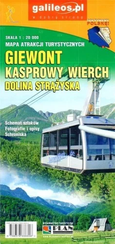 Szybka dostawa MAPA - GIEWONT, KASPROWY WIERCH.. 1:20 000 W.2024