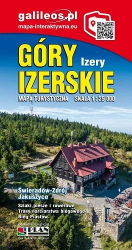 MAPA - GRY IZERSKIE 1:25 000, PRACA ZBIOROWA Zamów teraz