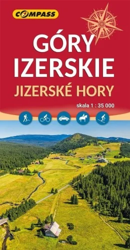 Dostępne od ręki MAPA - GRY IZERSKIE, PRACA ZBIOROWA
