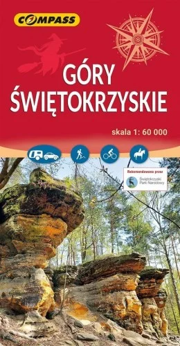 MAPA - GRY śWIĘTOKRZYSKIE 1:60 000 Niska cena