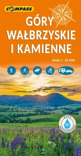 MAPA - GRY WAŁBRZYSKIE I KAMIENNE 1:35 000 Nowy
