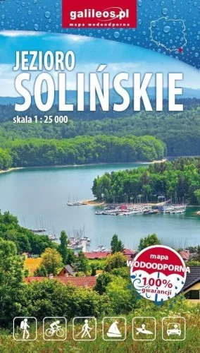 MAPA - JEZIORO SOLI艃SKIE 1:25 000 Najlepsza cena